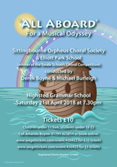 SOCS Noah Concert poster